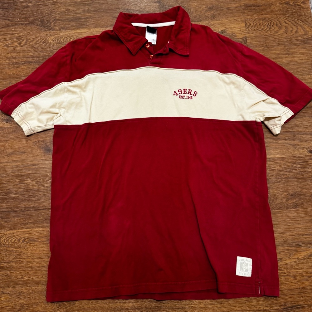 Vintage NFL 49ers polo men’s extra large